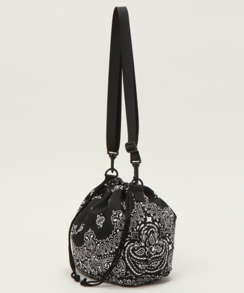 RAGEBLUE（レイジブルー）の「＜2WAY仕様＞別注巾着/ショルダーバッグ（バッグ・ホワイト/ブラック/レッド/ベージュ/ネイビー）」の6枚目の写真