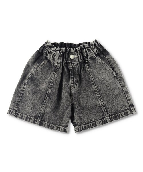RADCHAP（ラッドチャップ）の「デニムショートパンツ（デニムパンツ・キッズ・サックス/ブラック・90cm～150cm）」の2枚目の写真