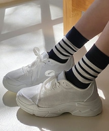 DHOLIC | テクスチャースニーカー(スニーカー)