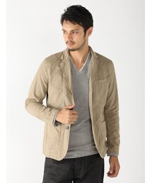 AVIREX | avirex/アヴィレックス/メンズ/COTTON TWILL TAILORED JACKET/コットンツイル テーラードジャケット(ジャケット/アウター)