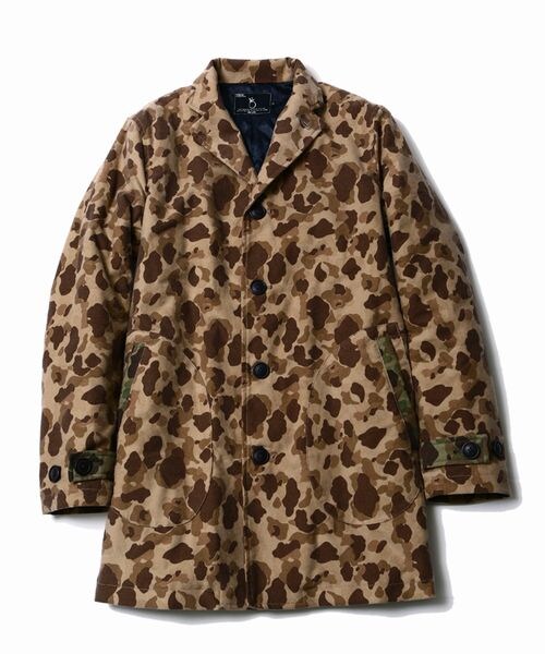 VIRGOwearworks（ヴァルゴウェアワークス）の「CAMO SHOP COAT カモ柄 ショップコート（その他・メンズ・KHAKI/BEIGE・2/3/4）」の2枚目の写真