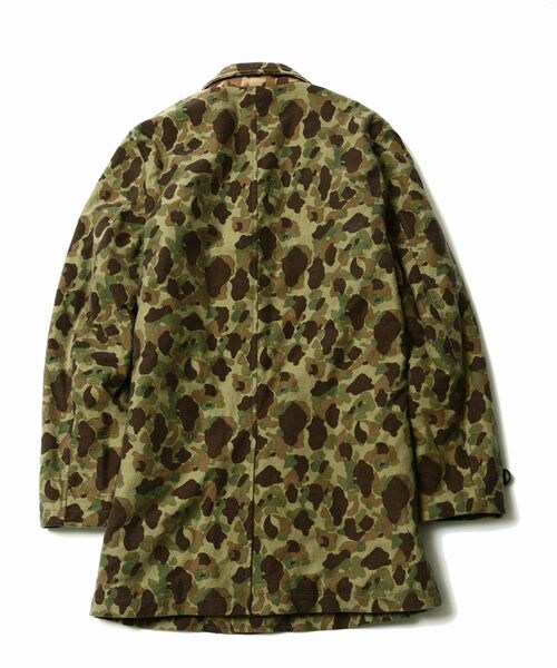 VIRGOwearworks（ヴァルゴウェアワークス）の「CAMO SHOP COAT カモ柄 ショップコート（その他・メンズ・KHAKI/BEIGE・2/3/4）」の4枚目の写真