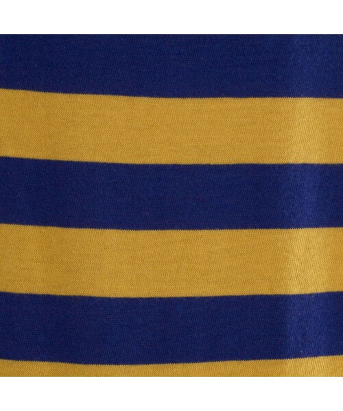 One deux boo(ワンドゥーブー)の「ドルマンスリーブTee(先染めボーダー)(トップス・キッズ・ブルー/ピンク・140cm/150cm)」の8枚目の写真