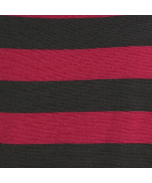 One deux boo(ワンドゥーブー)の「ドルマンスリーブTee(先染めボーダー)(トップス・キッズ・ブルー/ピンク・140cm/150cm)」の11枚目の写真