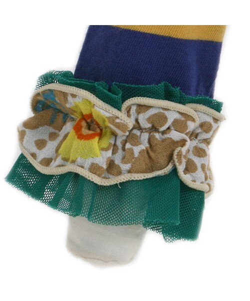 One deux boo（ワンドゥーブー）の「Girl's ロングスリーブTee（先染めボーダー）（トップス・キッズ・ブルー/ピンク・90cm/100cm/110cm/120cm/130cm/140cm）」の9枚目の写真