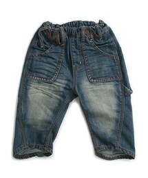 One deux boo | キッズサイズ八分丈ペインターパンツ（デニム）(パンツ)