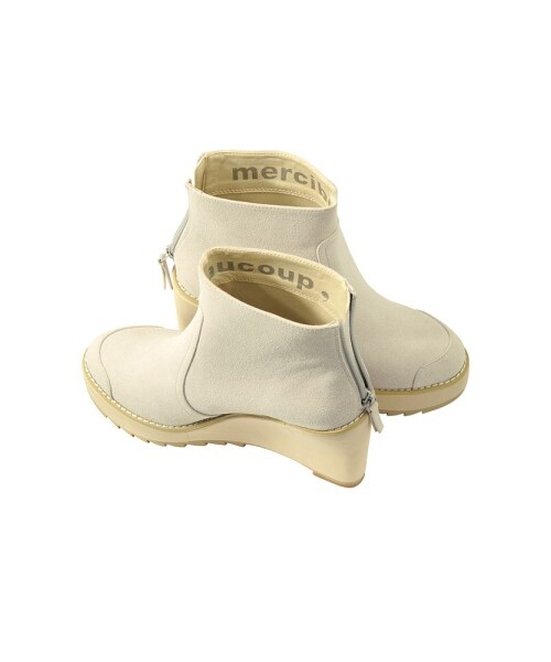 mercibeaucoup,（メルシーボークー）の「メルシーボークー、 / コブー / ブーツ（シューズ・レディース・silver gray(23)/black(26)・0/01/02）」の8枚目の写真