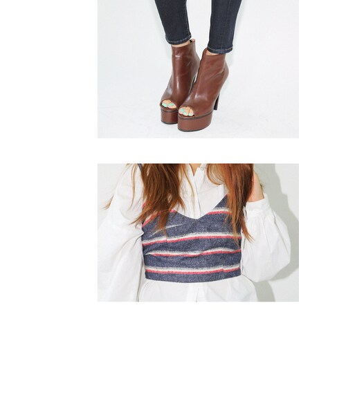 STYLENANDA（スタイルナンダ）の「バルーン袖ルーズフィットブラウス（トップス・レディース・ホワイト・フリーサイズ）」の8枚目の写真