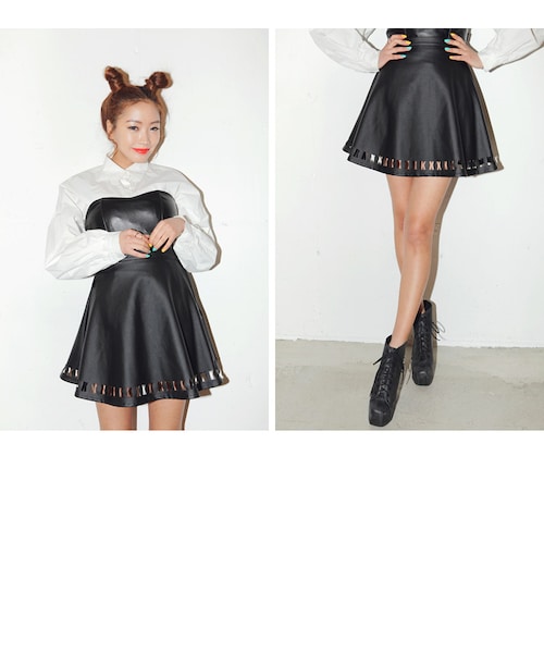 STYLENANDA（スタイルナンダ）の「バルーン袖ルーズフィットブラウス（トップス・レディース・ホワイト・フリーサイズ）」の20枚目の写真