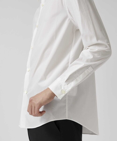 STUDIOUS(ステュディオス)の「ALWAYSレギュラーカラーシャツ(その他・メンズ・WHITE/BLACK・1/2/3)」の17枚目の写真