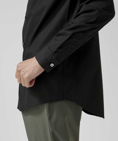 STUDIOUS(ステュディオス)の「ALWAYSレギュラーカラーシャツ(その他・メンズ・WHITE/BLACK・1/2/3)」の8枚目の写真
