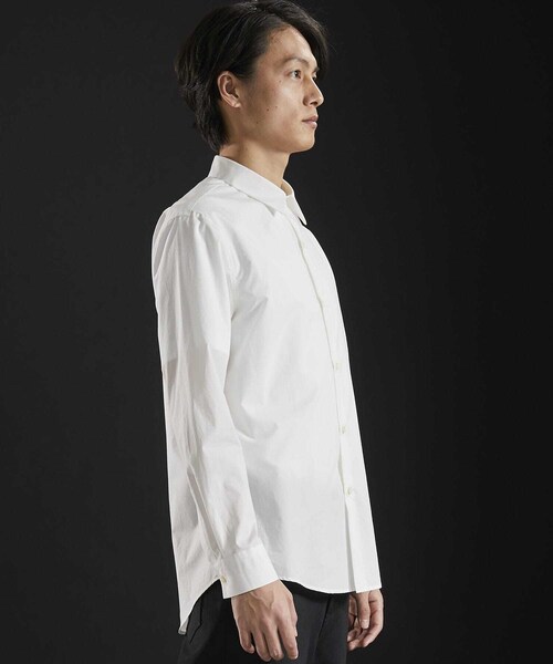 STUDIOUS(ステュディオス)の「ALWAYSレギュラーカラーシャツ(その他・メンズ・WHITE/BLACK・1/2/3)」の14枚目の写真