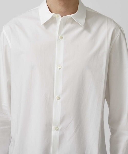 STUDIOUS(ステュディオス)の「ALWAYSレギュラーカラーシャツ(その他・メンズ・WHITE/BLACK・1/2/3)」の16枚目の写真