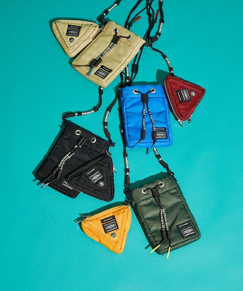 TOGA PULLA（トーガ　プルラ）の「ダブルミニバッグ TOGA×PORTERTC11-AG503（バッグ・レディース・BLACK/BEIGE/KHAKI/BLUE・メイン/サブ）」の8枚目の写真