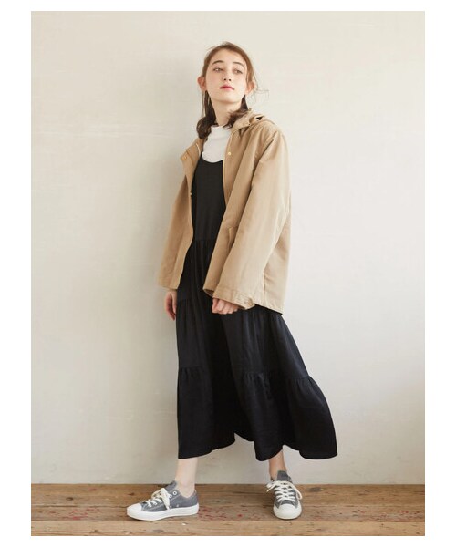 earth music&ecology(アースミュージックアンドエコロジー)の「CONVERSE×earthALLSTAR LIGHT OX(シューズ・グレー/ピンク/オリーブ・5cm/23cm/24cm)」の11枚目の写真