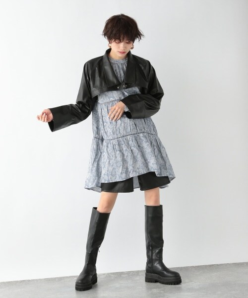 JEANASIS（ジーナシス）の「ベリーショートブルゾン（）」 - WEAR