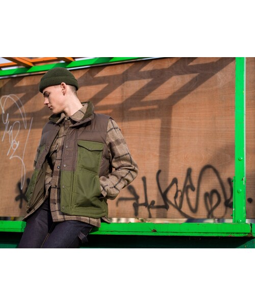 FILSON（フィルソン）の「Down Cruiser Vest - Otter Green（その他・メンズ・other・Small/Medium/Large）」の2枚目の写真