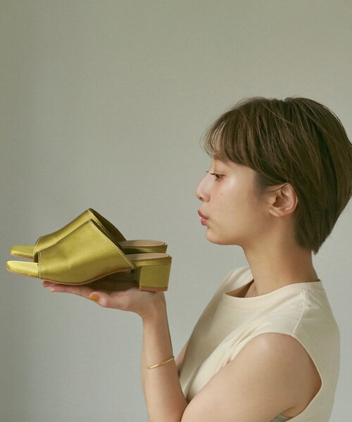 RANDA(ランダ)の「ishidakazuho collaboration ソフト ミュールサンダル(その他・レディース・その他)」の3枚目の写真