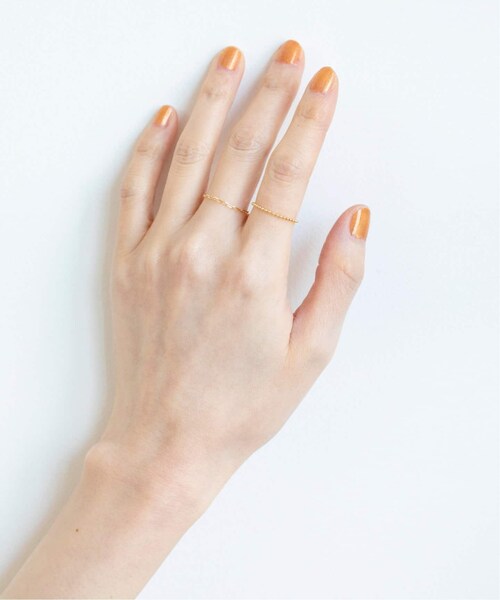 IENA ajouter ボールチェーンリング　k18 IENA（イエナ）の「《予約》IENA ajouter ボールチェーンリング