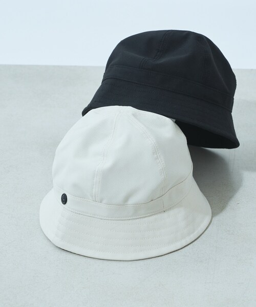 Lui's(ルイス)の「【CPH/シープラスヘッドウェア】metoro hat polycarsey(ハット・メンズ・ブラック/ホワイト・F)」の2枚目の写真