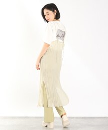 LOWRYS FARM | シアープリーツキャミワンピ(ワンピース/ドレス)