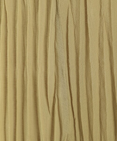 LOWRYS FARM（ローリーズファーム）の「シアープリーツキャミワンピ（ワンピース/ドレス・アイボリー/ブラック/グリーン/ブルー）」の11枚目の写真