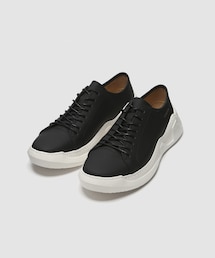 OVER SOLE LEATHER PATTERN SNEAKERS