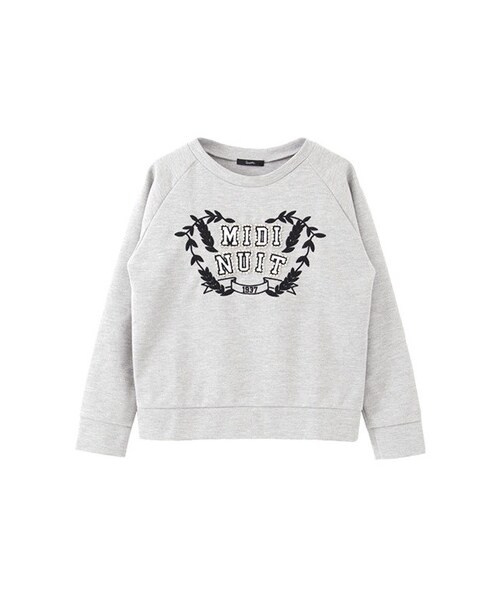 URBAN RESEARCH ROSSO WOMEN(アーバンリサーチ ロッソ)の「刺繍+ビジュープルオーバー(トップス・レディース・OFF WHITE/GRAY/NAVY・FREE)」の2枚目の写真