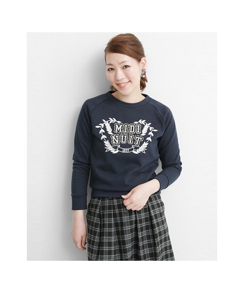 URBAN RESEARCH ROSSO WOMEN(アーバンリサーチ ロッソ)の「刺繍+ビジュープルオーバー(トップス・レディース・OFF WHITE/GRAY/NAVY・FREE)」の4枚目の写真