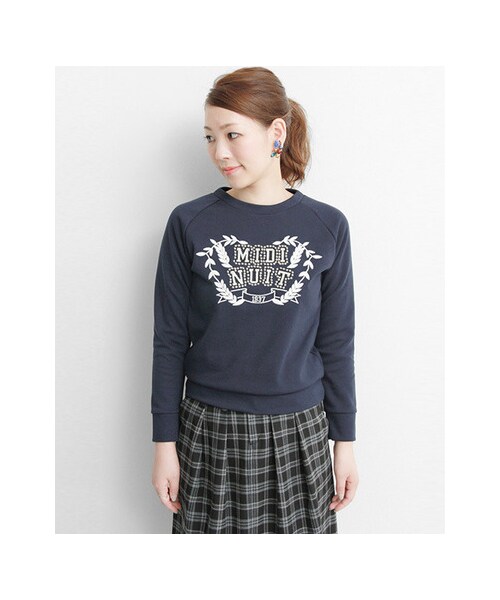 URBAN RESEARCH ROSSO WOMEN(アーバンリサーチ ロッソ)の「刺繍+ビジュープルオーバー(トップス・レディース・OFF WHITE/GRAY/NAVY・FREE)」の9枚目の写真
