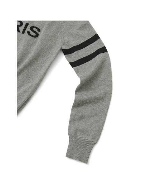 URBAN RESEARCH（アーバンリサーチ）の「PARIS ロゴニット（トップス・レディース・NAVY/GRY/OFF・FREE）」の18枚目の写真