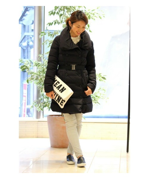 【731】タトラス　スピックアンドスパン別注　ロングダウンコート　大きいサイズ TATRAS クリーニング済タトラスダウンコートSpick and Span