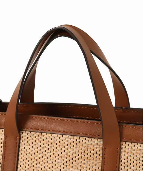 FRAMeWORK(フレームワーク)の「≪予約≫別注ラフィア金具付きバッグ◆(バッグ・キャメル/(025)/フリー/在庫あり)」の13枚目の写真