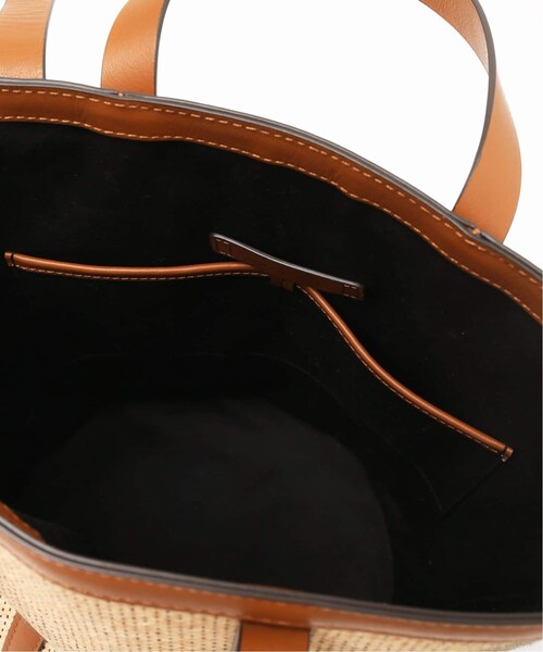 FRAMeWORK(フレームワーク)の「≪予約≫別注ラフィア金具付きバッグ◆(バッグ・キャメル/(025)/フリー/在庫あり)」の11枚目の写真