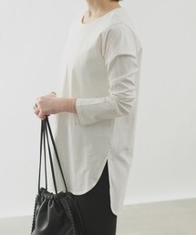 COLONY 2139 | 《抗菌・防臭》【SMART COLLECTION】抗菌スマート前後差長袖Tシャツ(Tシャツ/カットソー)