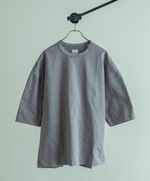 Lui's | ハイクオリティー7分袖ビッグシルエットTシャツ(Tシャツ/カットソー)