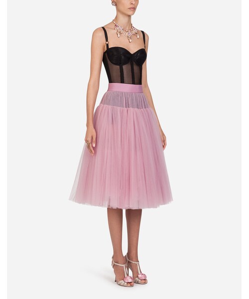 DOLCE&GABBANA（ドルチェアンドガッバーナ）の「Corset Style Bustier（Tシャツ/カットソー・レディース・BLACK・36/46/48/50/52）」の4枚目の写真