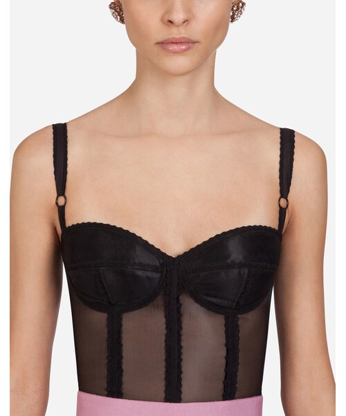 DOLCE&GABBANA（ドルチェアンドガッバーナ）の「Corset Style Bustier（Tシャツ/カットソー・レディース・BLACK・36/46/48/50/52）」の3枚目の写真