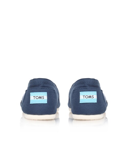 TOMS（トムス）の「CANVAS CLASSIC（シューズ・レディース・NAVY・36/41）」の4枚目の写真