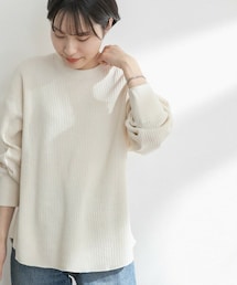 FORK&SPOON | FORK&SPOON　コットンサーマルニットソー(Tシャツ/カットソー)