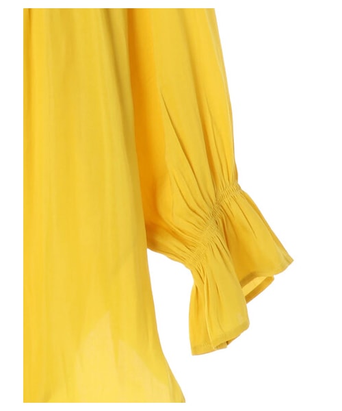 AMERICAN HOLIC（アメリカンホリック）の「キャンディースリーブとろみブラウス（トップス・アイボリー/ベージュ/イエロー・F）」の21枚目の写真