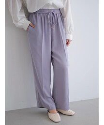 AMERICAN HOLIC | センタータックドロストとろみパンツ(パンツ)