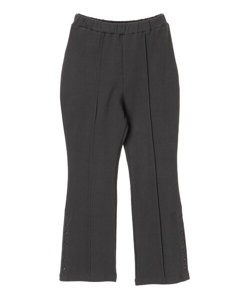 AMERICAN HOLIC（アメリカンホリック）の「サイドボタンリブパンツ（パンツ・チャコールグレー/グレーベージュ・M/L）」の15枚目の写真