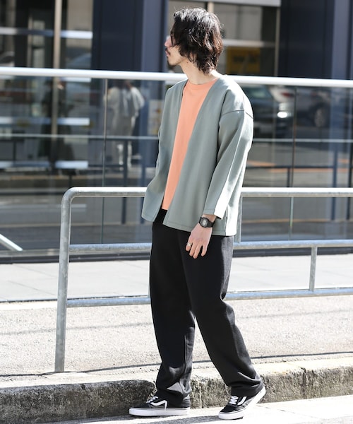 URBAN RESEARCH Sonny Label(アーバンリサーチサニーレーベル)の「ステイホームスウェットカーディガン(その他・メンズ・ブルー/ミント/エクリュ・FREE)」の5枚目の写真