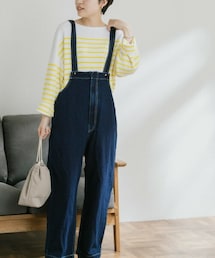 FORK&SPOON | FORK&SPOON　接結デニムサロペット(サロペット/オーバーオール)