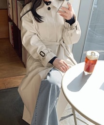 DHOLIC | [laurenhi] 2TYPEシングルトレンチコート(トレンチコート)