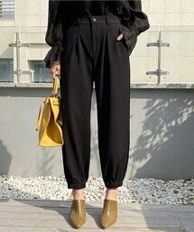 DHOLIC | タックジョガースラックス(スラックス)