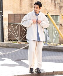 TECH-LINEN COACH SHIRT JACKET SET UP