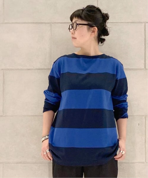 G.F.G.S. フトボーダーボートネック luxe special JOURNAL STANDARD LUXE（ジャーナルスタンダード ラックス）の