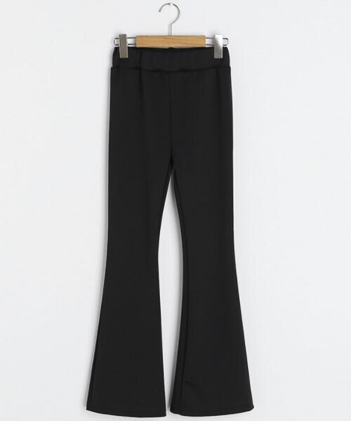 DHOLIC（ディーホリック）の「ブーツカットイージーパンツ（その他パンツ・レディース・ベージュ/ブラック/グレー・FREE）」の2枚目の写真